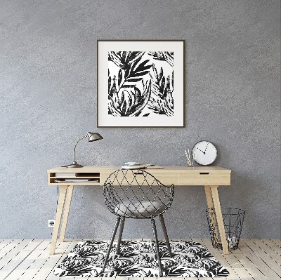 Tapis de chaise de bureau Monstre noir