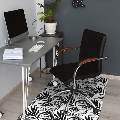 Tapis de chaise de bureau Monstre noir