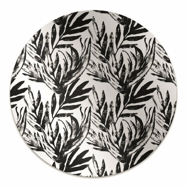 Tapis de chaise de bureau Monstre noir