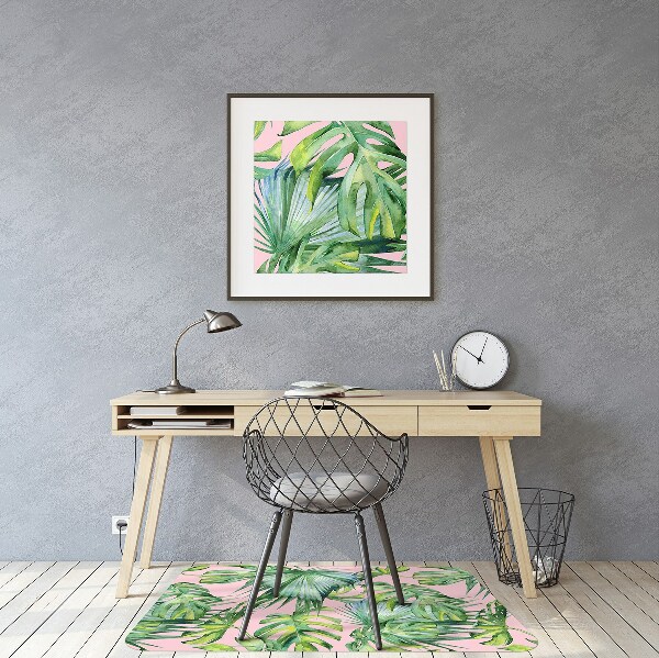 Tapis fauteuil bureau do biura Art botanique
