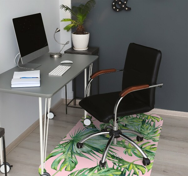 Tapis fauteuil bureau do biura Art botanique