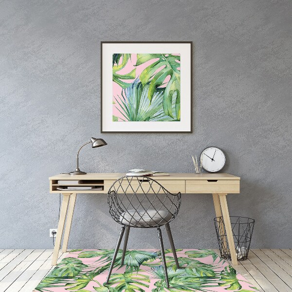 Tapis fauteuil bureau do biura Art botanique