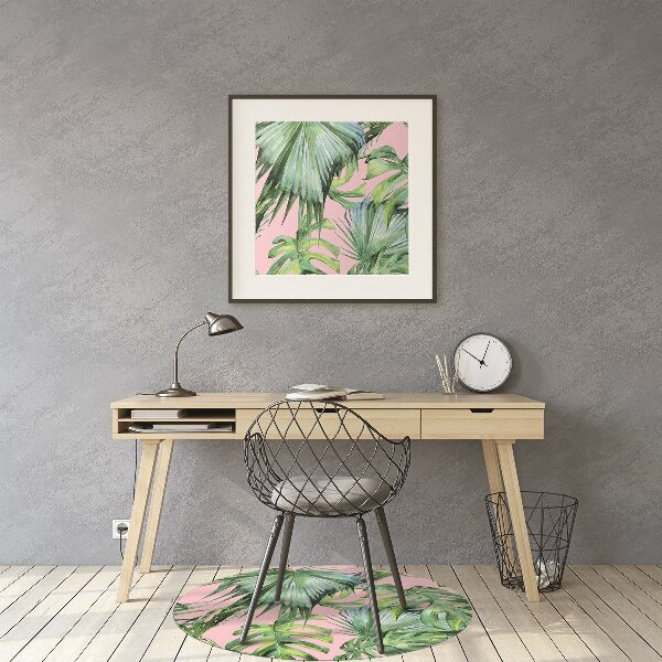 Tapis fauteuil bureau do biura Art botanique