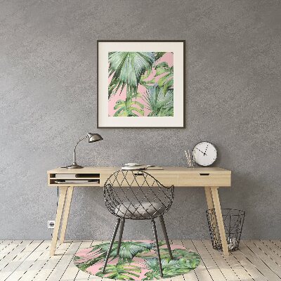 Tapis fauteuil bureau do biura Art botanique
