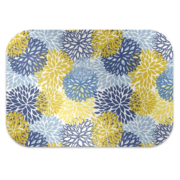 Tapis pour chaise de bureau Fleurs de chrysanthème