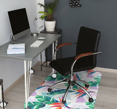 Tapis protège sol Flore tropicale