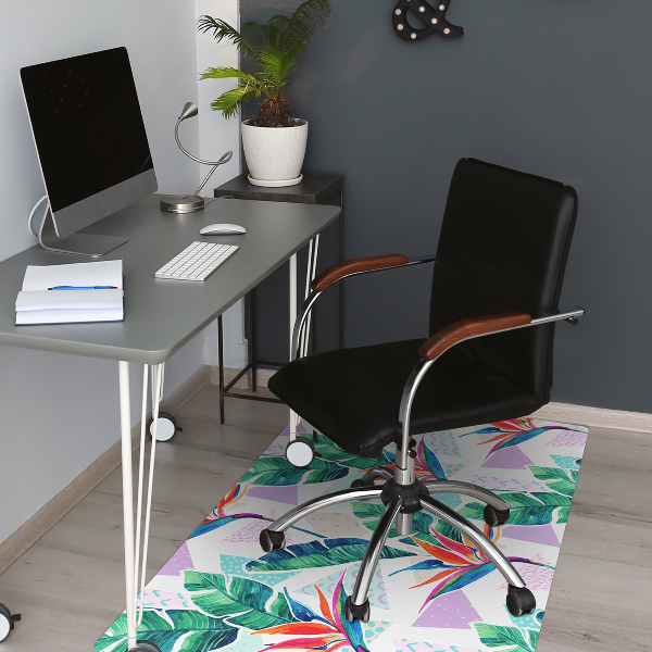 Tapis protège sol Flore tropicale
