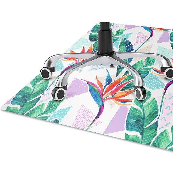 Tapis protège sol Flore tropicale