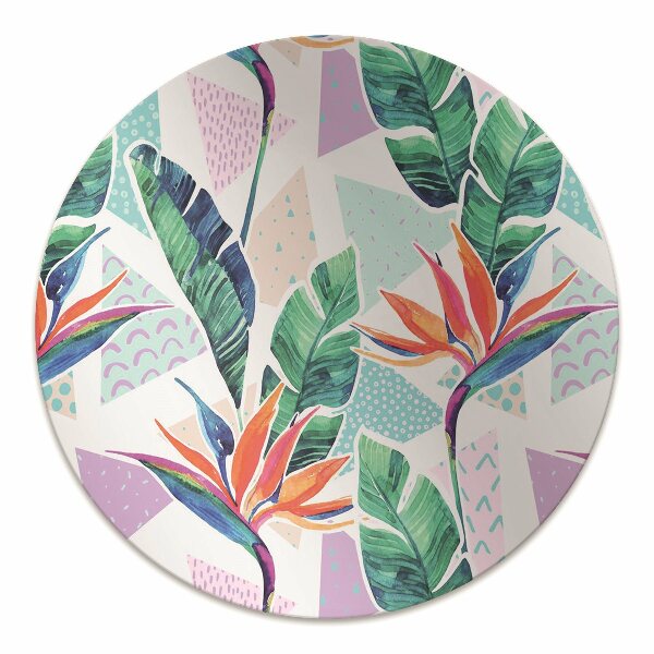 Tapis protège sol Flore tropicale