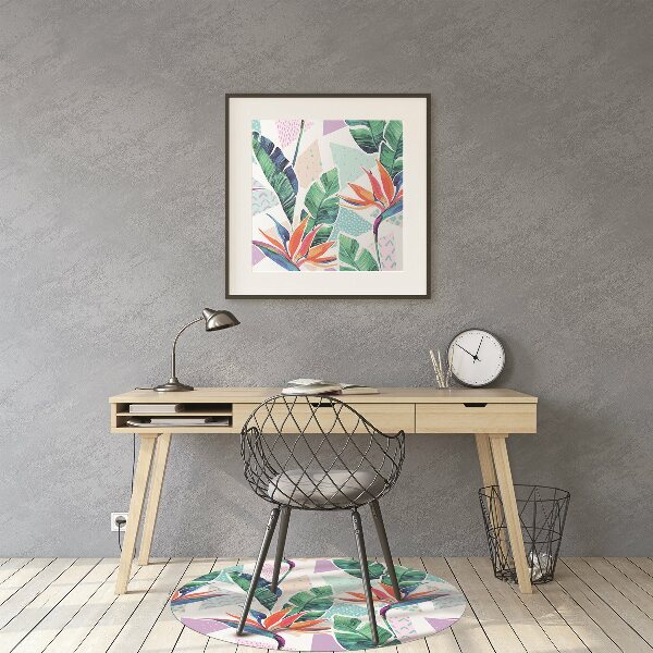 Tapis protège sol Flore tropicale