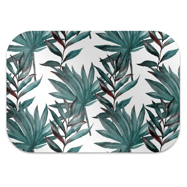 Tapis fauteuil bureau Illustration tropicale