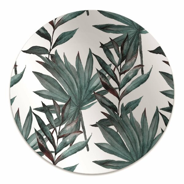 Tapis fauteuil bureau Illustration tropicale
