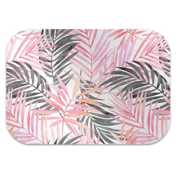 Tapis pour chaise de bureau Feuilles de palmier