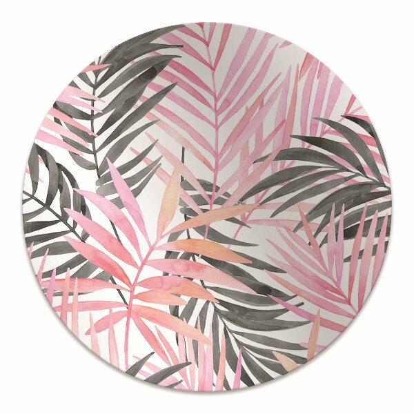 Tapis pour chaise de bureau Feuilles de palmier