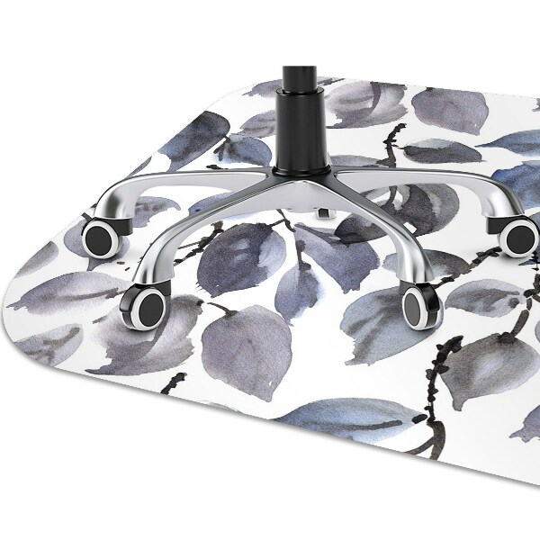 Tapis bureau Branches grises