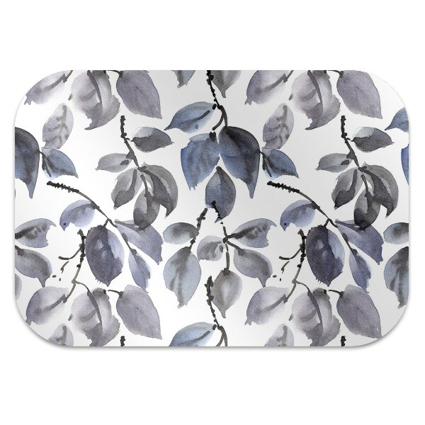 Tapis bureau Branches grises
