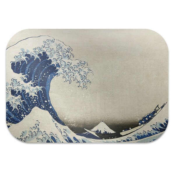 Tapis de chaise de bureau Art japonais