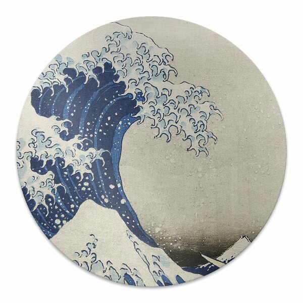 Tapis de chaise de bureau Art japonais