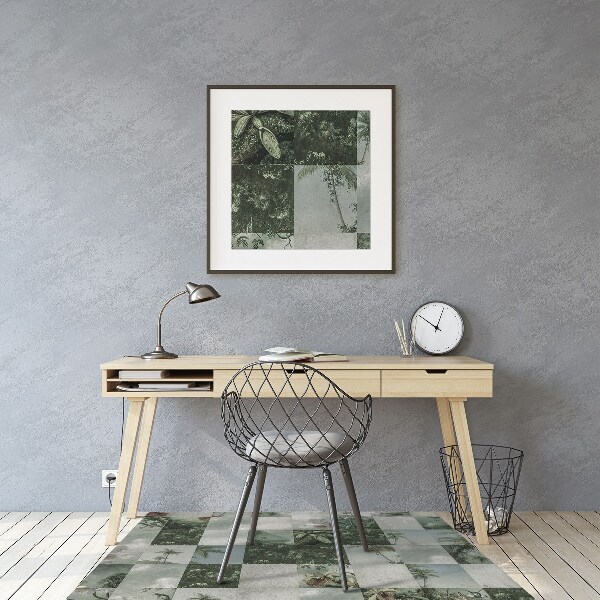 Tapis de chaise Patchwork tropical