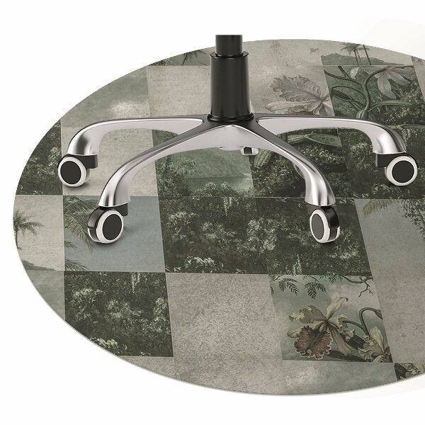 Tapis de chaise Patchwork tropical