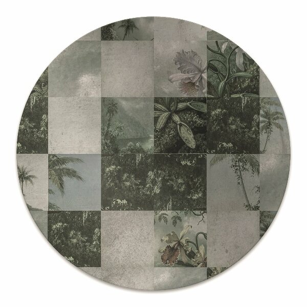 Tapis de chaise Patchwork tropical