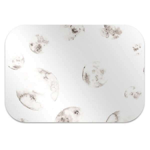 Tapis de chaise de bureau Lune