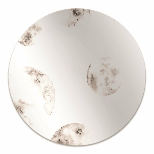 Tapis de chaise de bureau Lune