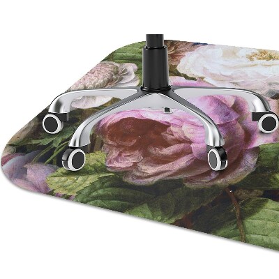 Tapis pour chaise de bureau Jardin de roses