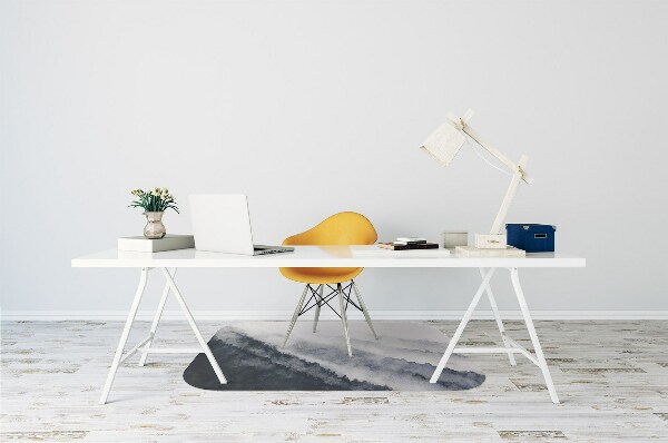 Tapis de chaise Montagnes dans le brouillard
