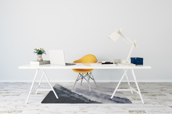 Tapis de chaise Montagnes dans le brouillard