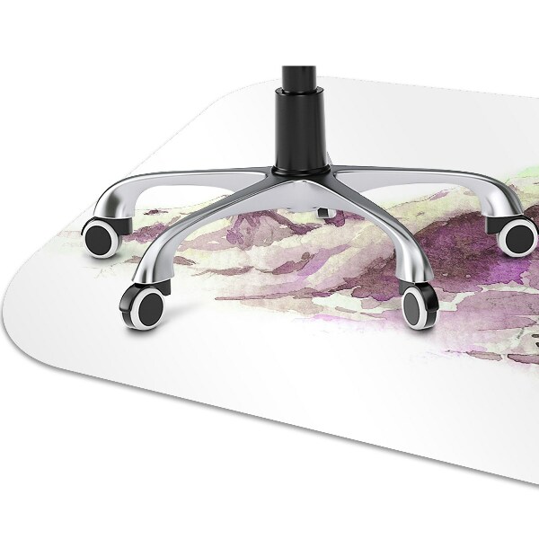 Tapis bureau Montagnes d'hiver