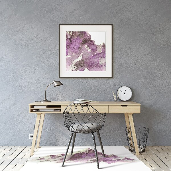 Tapis bureau Montagnes d'hiver