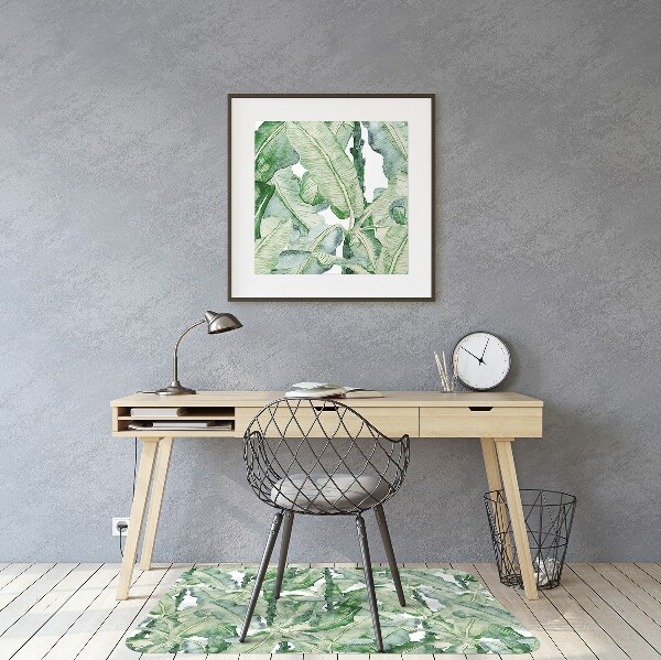 Tapis protège sol Feuilles de banane