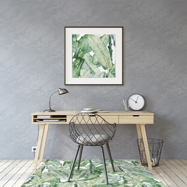Tapis protège sol Feuilles de banane