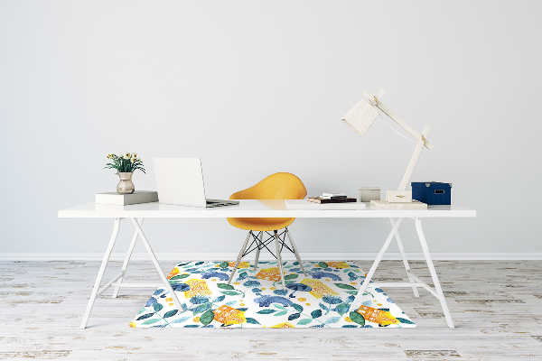 Tapis fauteuil bureau do biura Hippopotames et maisons