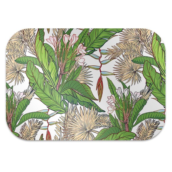 Tapis pour chaise de bureau Jungle tropicale