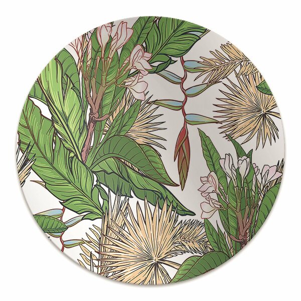 Tapis pour chaise de bureau Jungle tropicale