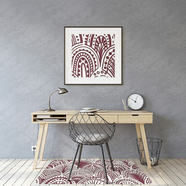 Tapis bureau Motif hindou