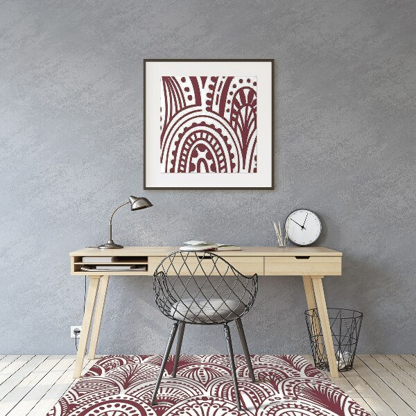 Tapis bureau Motif hindou