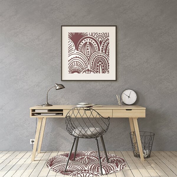 Tapis bureau Motif hindou