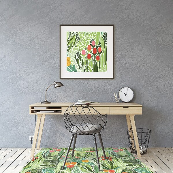 Tapis pour chaise de bureau Prairie sauvage