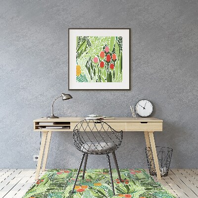 Tapis pour chaise de bureau Prairie sauvage