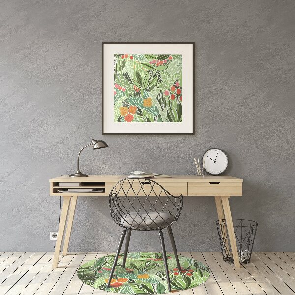 Tapis pour chaise de bureau Prairie sauvage