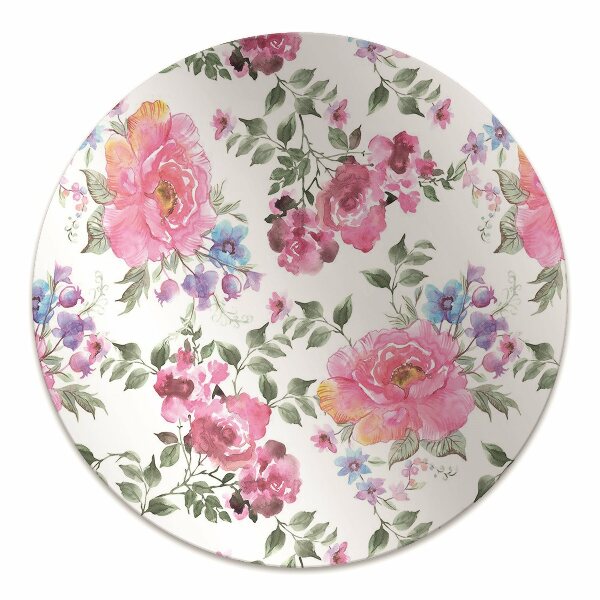 Tapis fauteuil bureau do biura Roses de style vintage