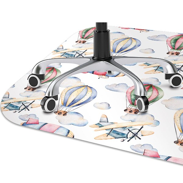 Tapis fauteuil bureau do biura Ballons et dirigeables