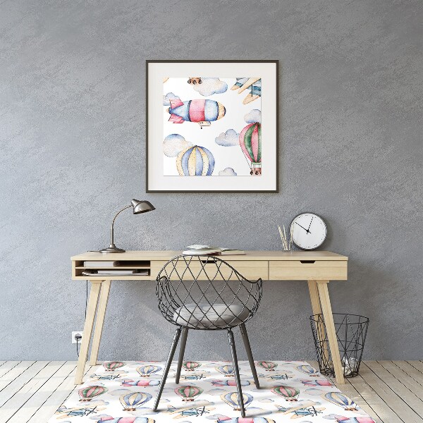 Tapis fauteuil bureau do biura Ballons et dirigeables