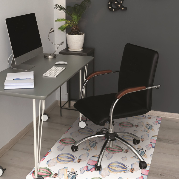 Tapis fauteuil bureau do biura Ballons et dirigeables