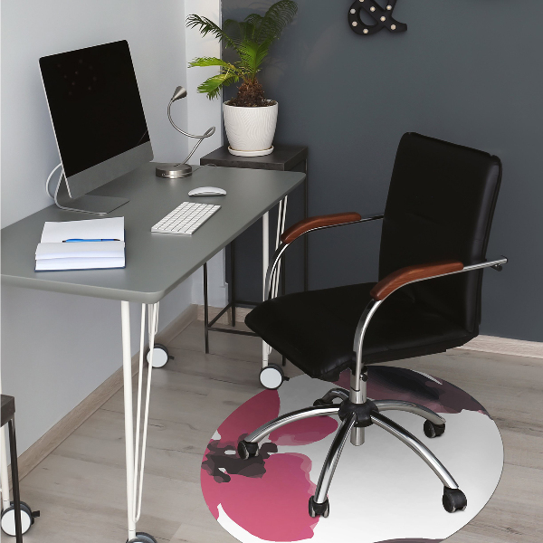 Tapis bureau Belles fleurs