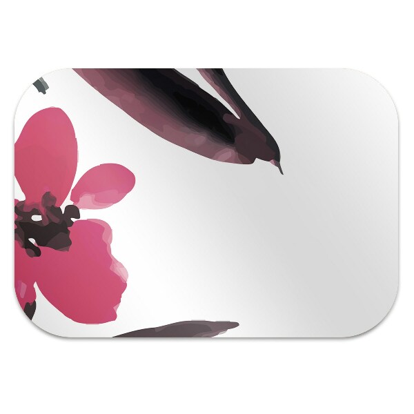 Tapis bureau Belles fleurs