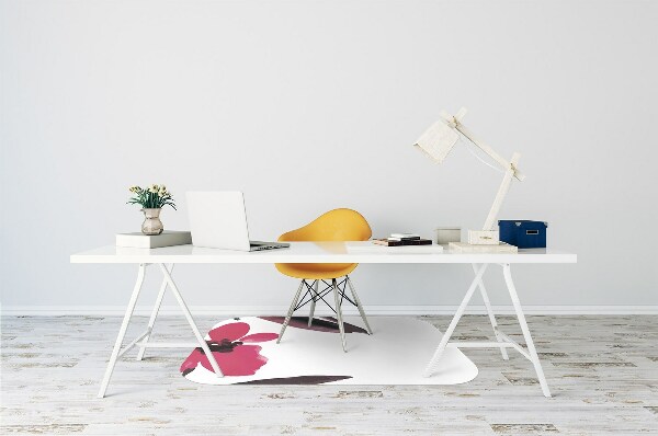 Tapis bureau Belles fleurs